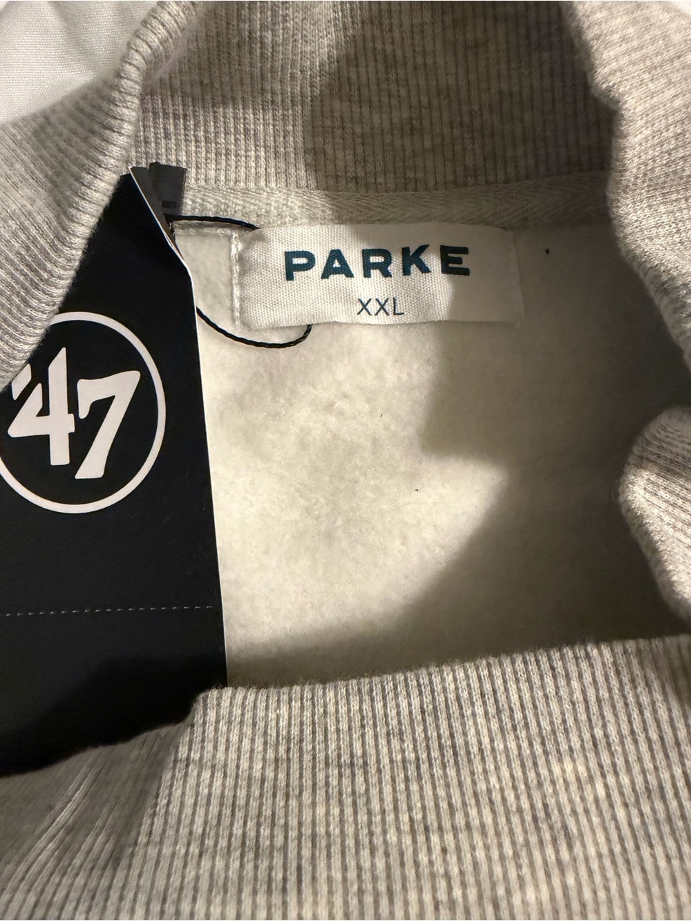 Parke x '47 Georgia Mockneck Classic Grey XXL - Picture 3 of 3